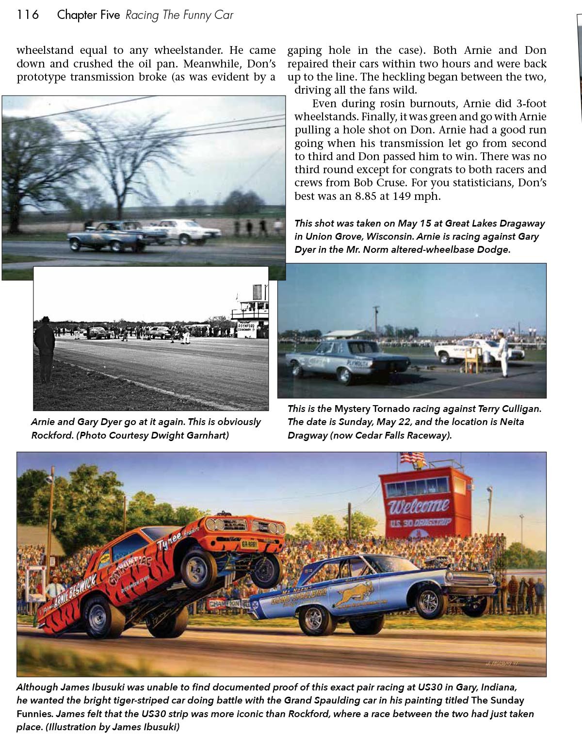 Arnie The Farmer Beswick NHRA