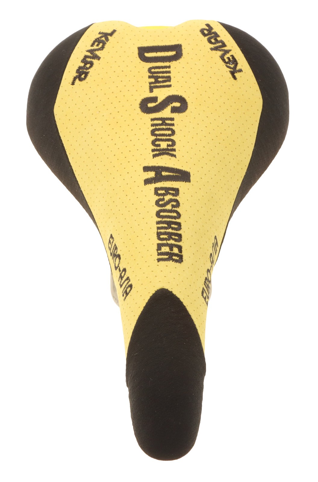 Gipiemme & EuroAsia Penta Saddle Dual Shock Absorber Ti Rails Yellow NEW NIB NOS