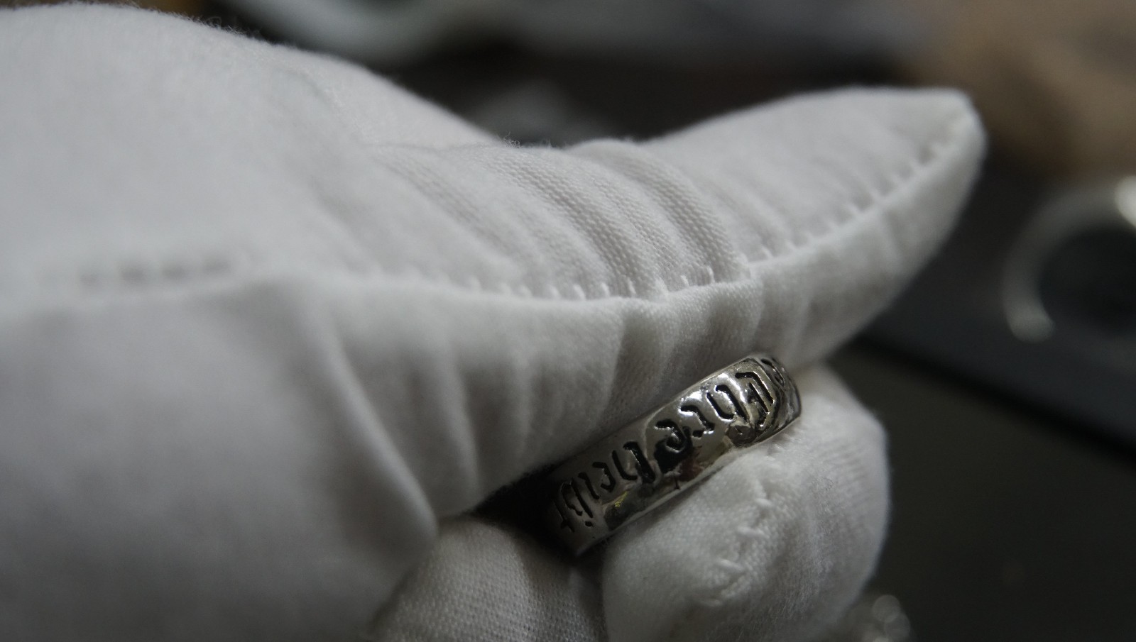 GERMAN WWI WWII Wermacht HONOR RING Size 10