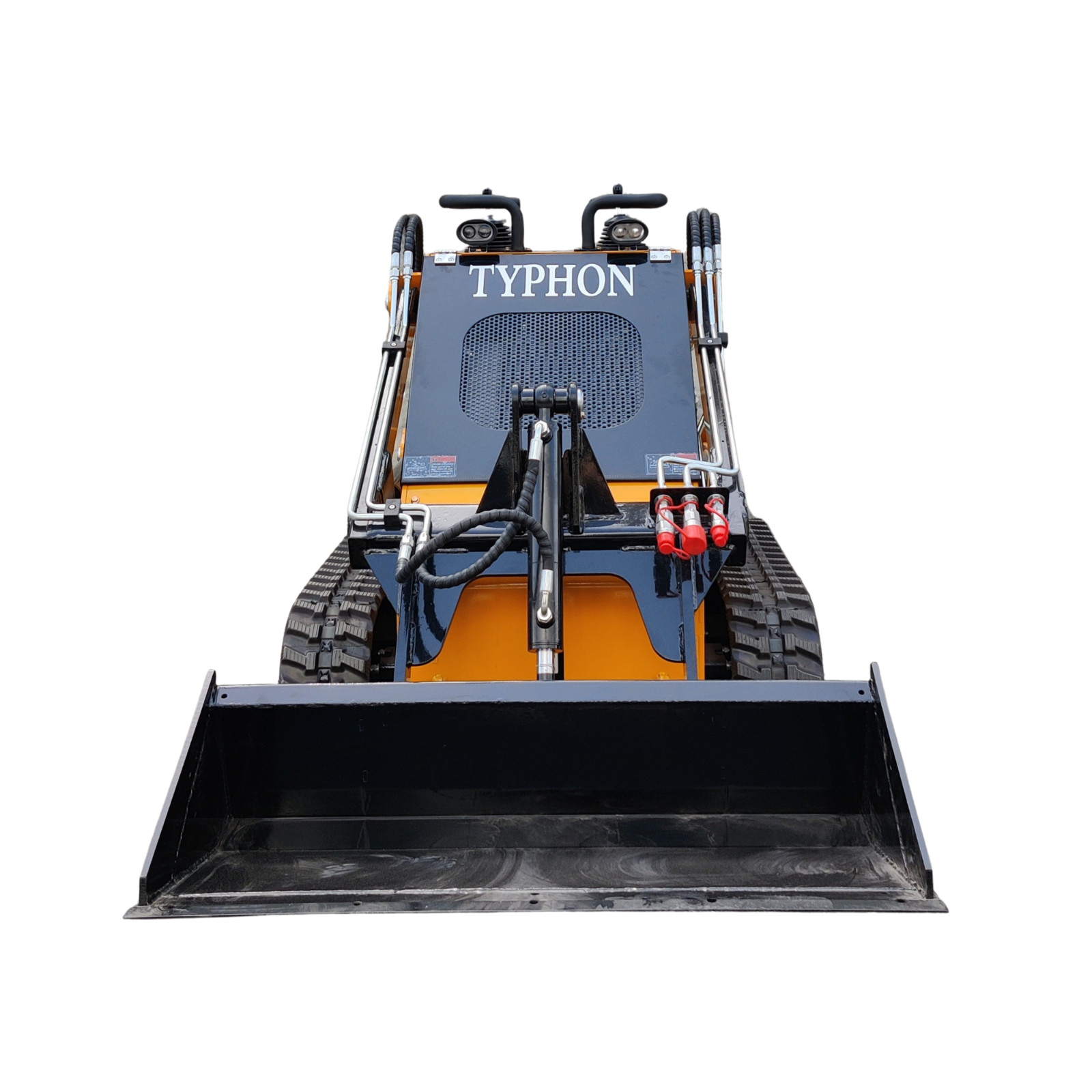 Free Shipping Mini Skid Steer Loader TYPHON STOMP 501 Compact Track 23.5 HP Gas