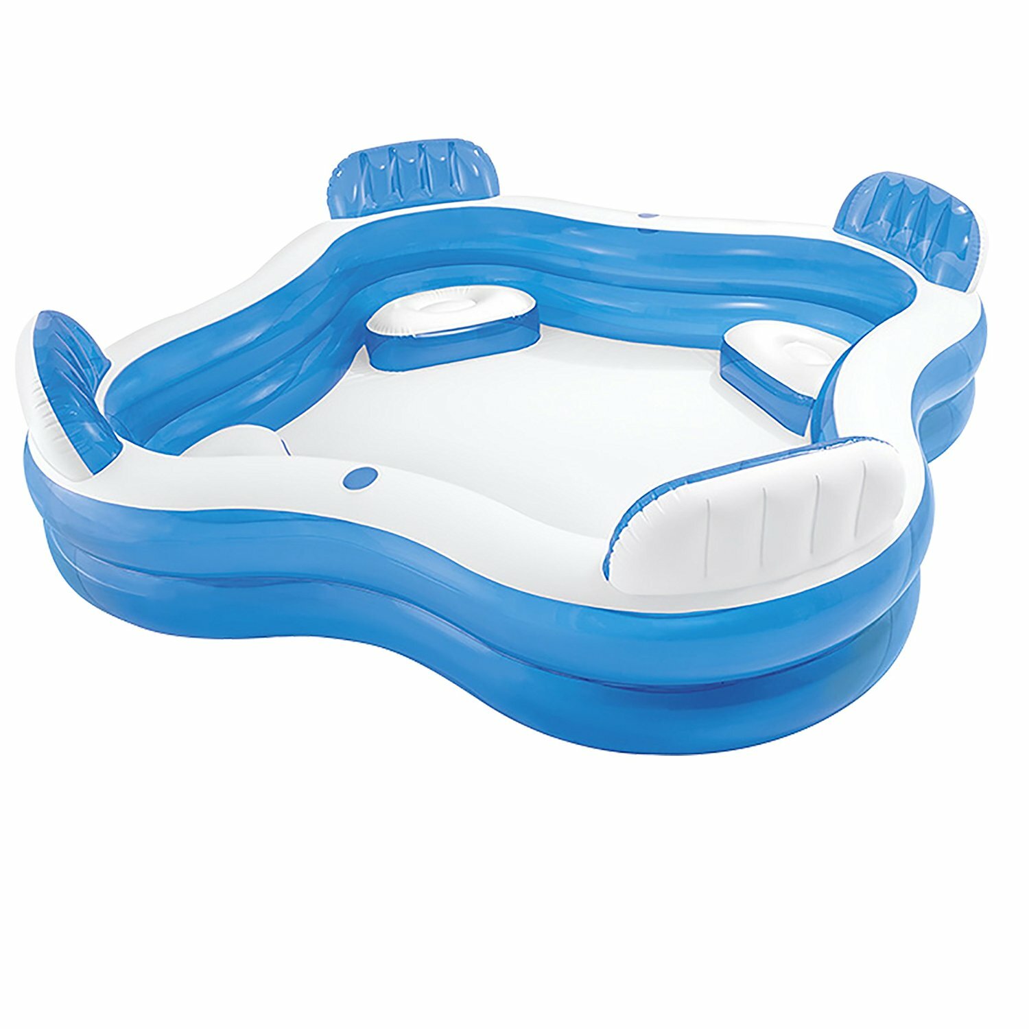 ***USED NO RETAIL BOX Intex 56475EP Swim Center Family Lounge Inflatable Pool 90