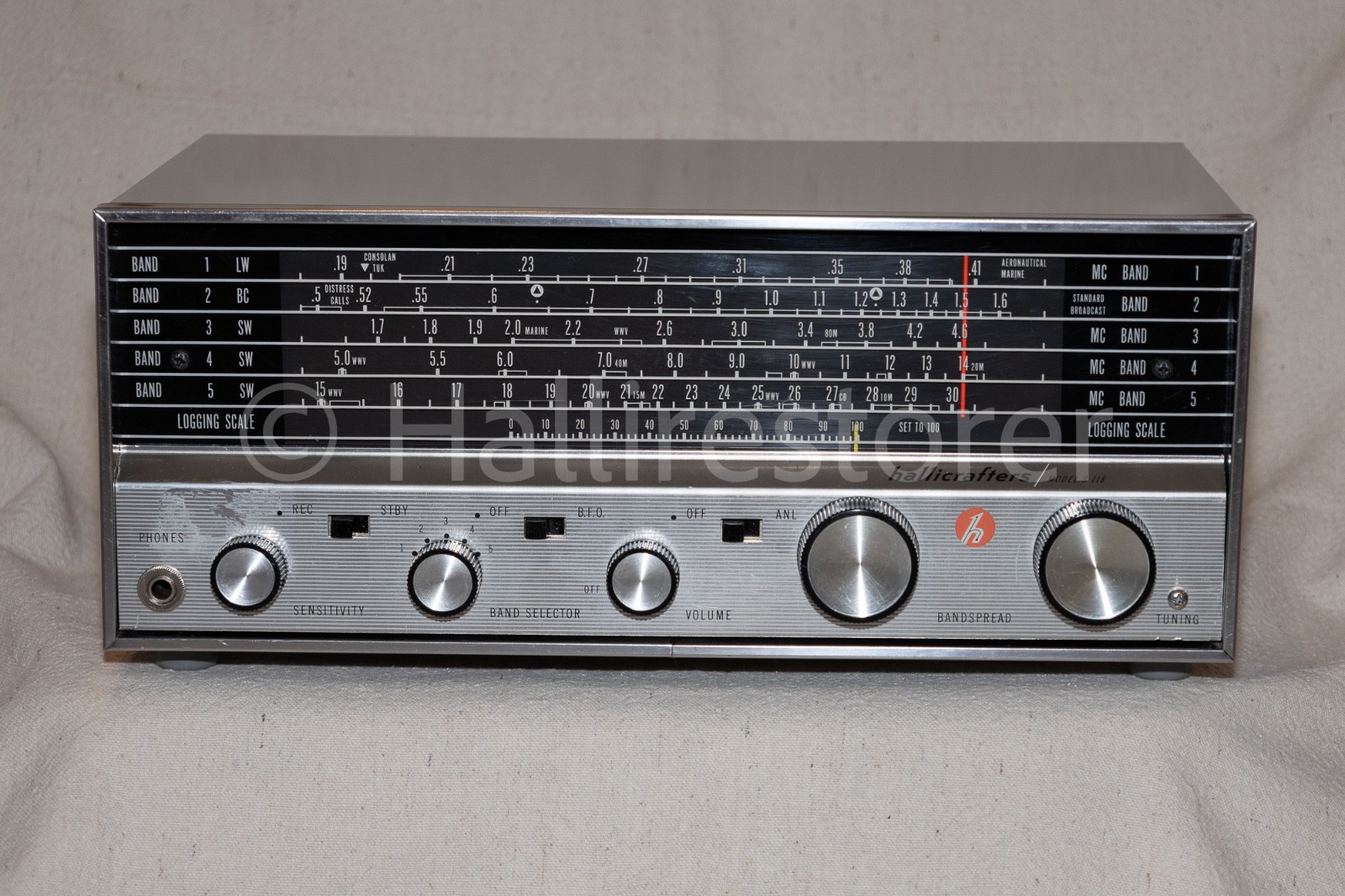 HALLICRAFTERS S-118 RESTORED