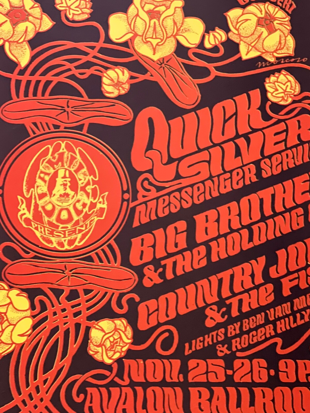 FD 36-3 Janis Joplin Thanksgiving Weekend 1966 Original Concert Poster Avalon