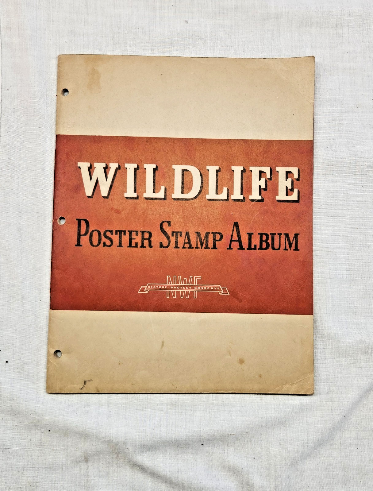 1939 National Wildlife Federation Restoration Poster Stamp Album complete