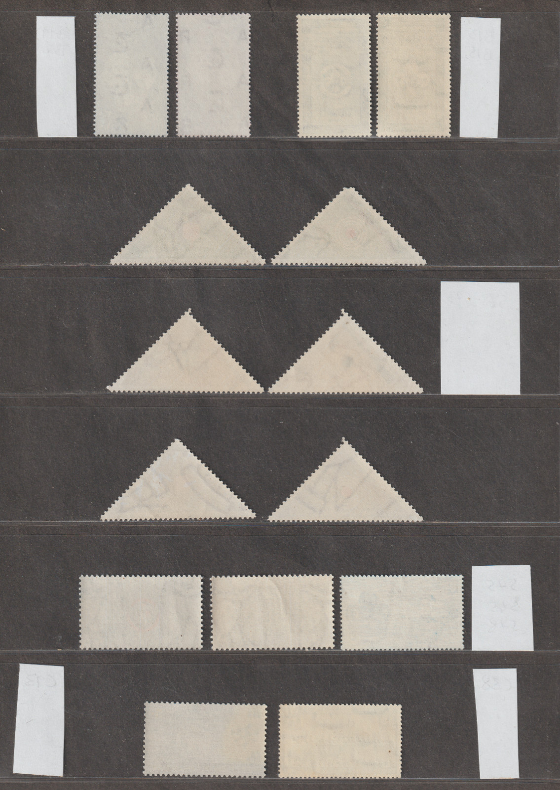 Egypt - Lot of 15 stamps : 9x 1962 commemorative + 6 BOB MH/MNH