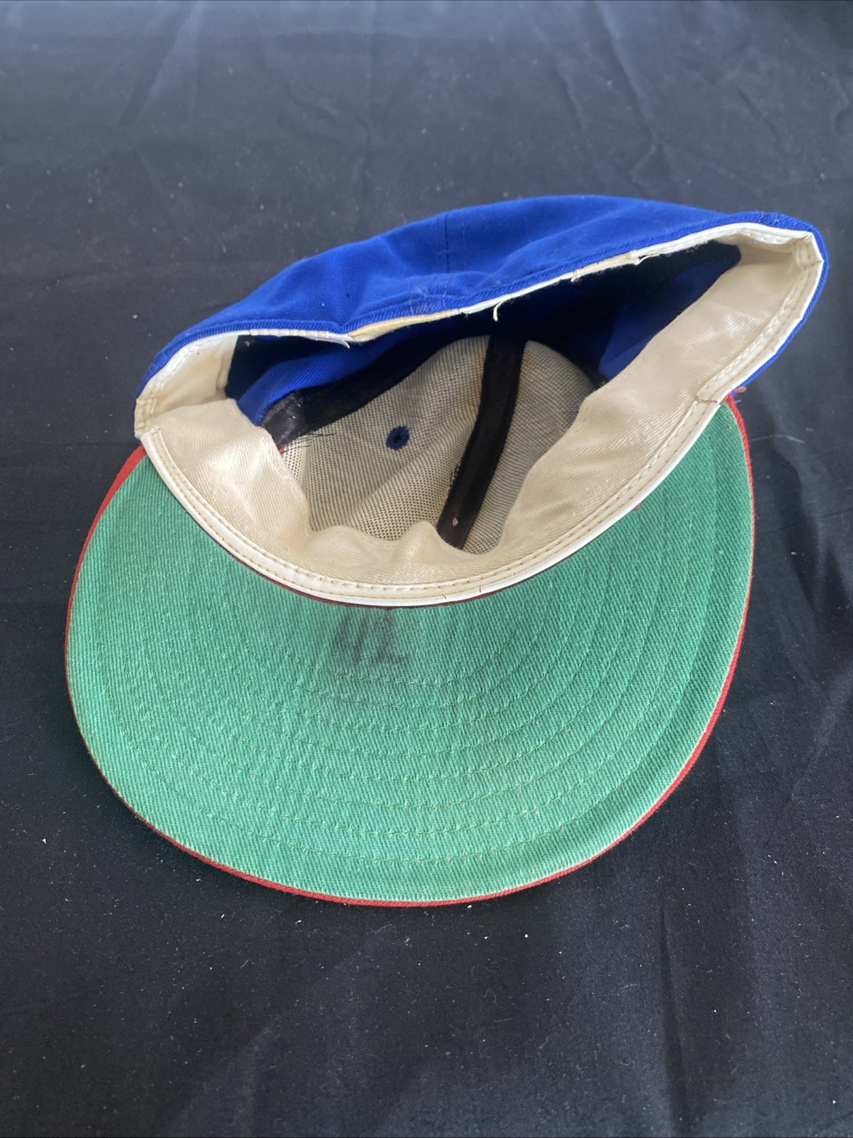 Wayne Terwilliger 1980’s Texas Rangers Game Used Hat #42 GU1