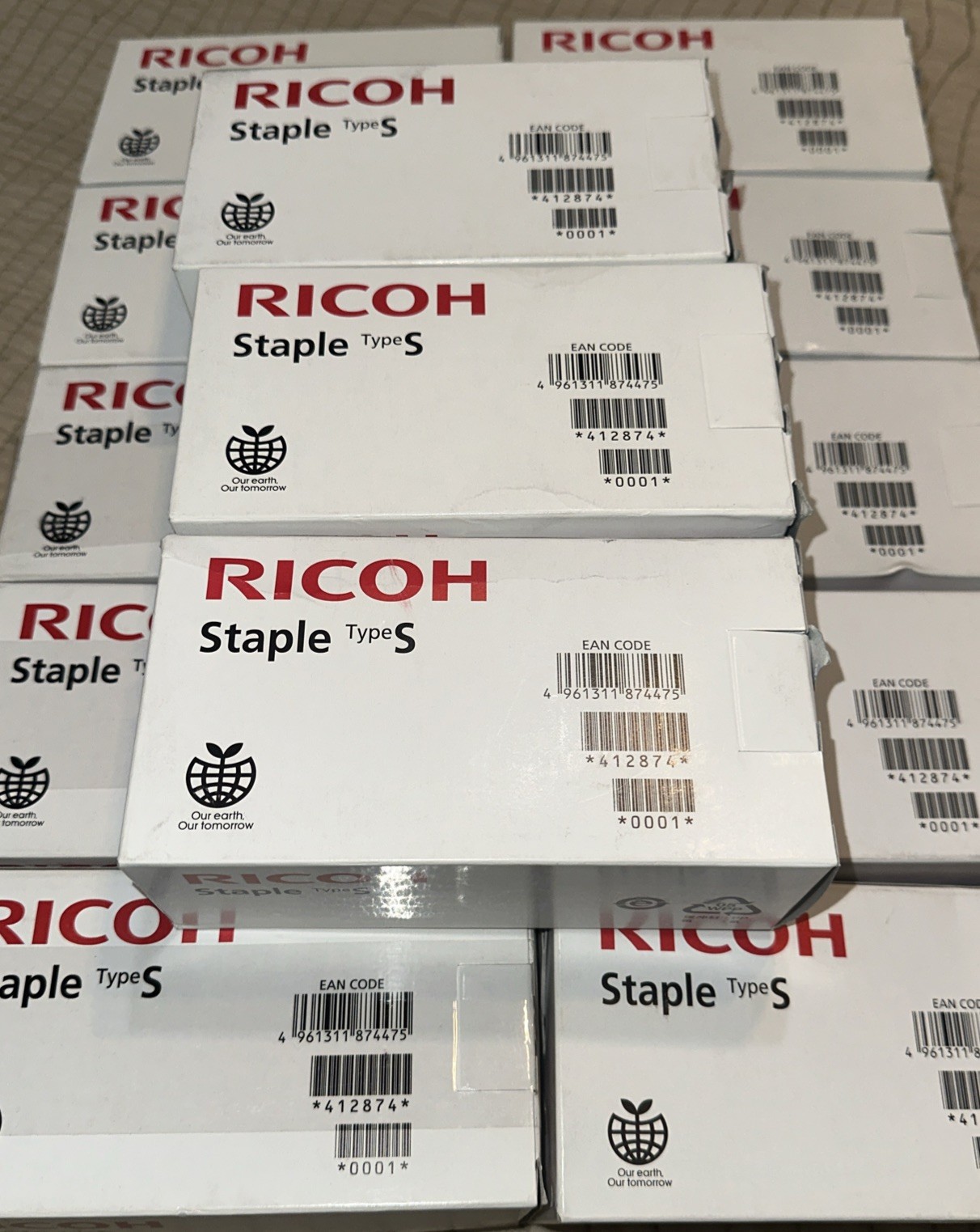 New Ricoh Type S Staple Refill 581R-AM 412874 (AMX)