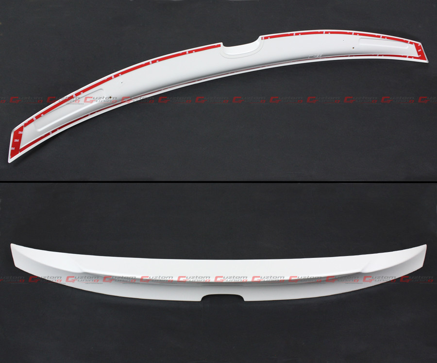 FOR 18-2022 HONDA ACCORD PAINTED PLATINUM WHITE PEARL MCX DUCKBILL TRUNK SPOILER