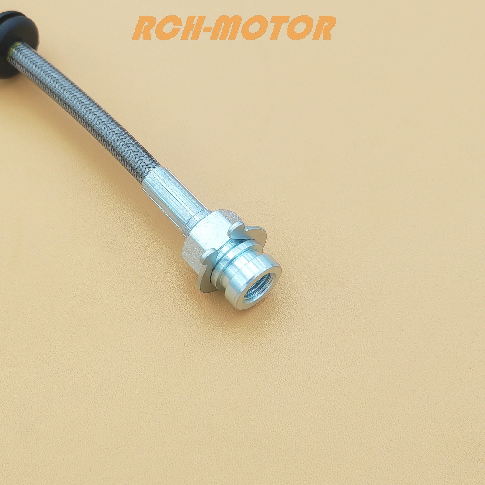 Rear Braided Steel Brake Hose Line For Arctic Cat ATV 400 1998-2001