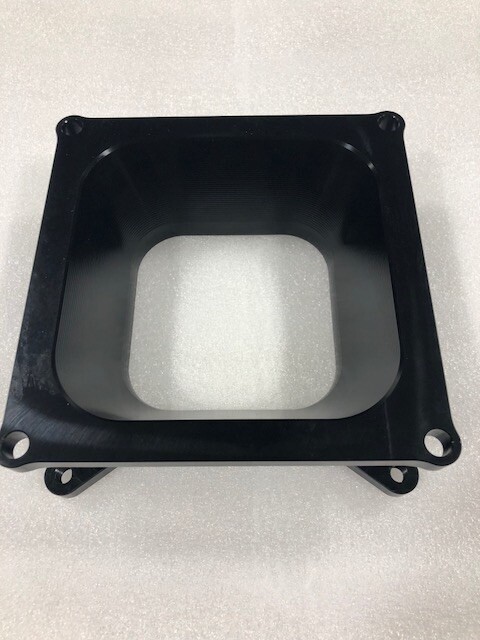 2 Inch Open Blend 4500 Intake to 4150 Carburetor Adaptor New Lightweight Config