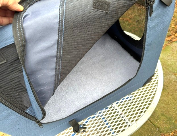 Prutapet Large 24" Pet Carrier Cats Sm. Med. Dogs Collapsible Travel Pre-Owned