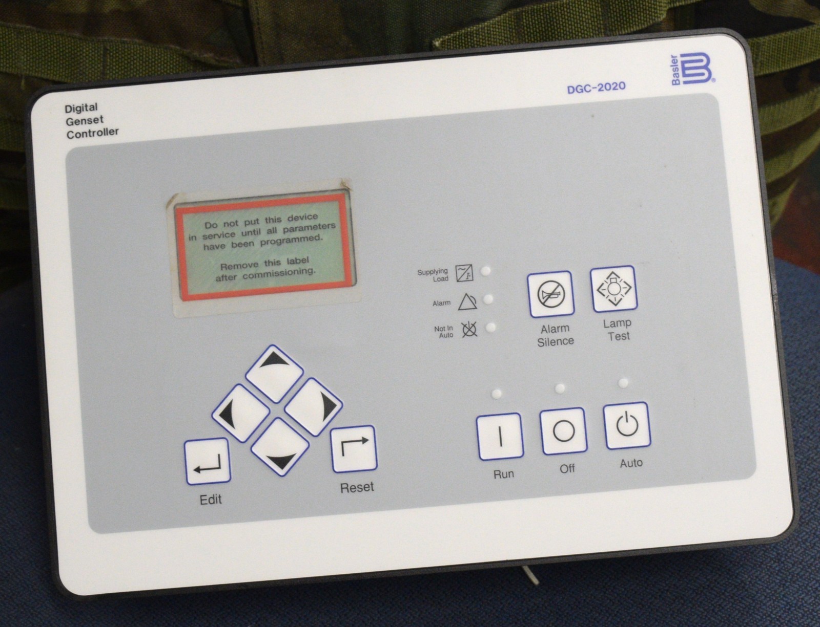 BASLER ELECTRONICS DGC-2020 DIGITAL GENSET GENERATOR CONTROL CONTROLLER