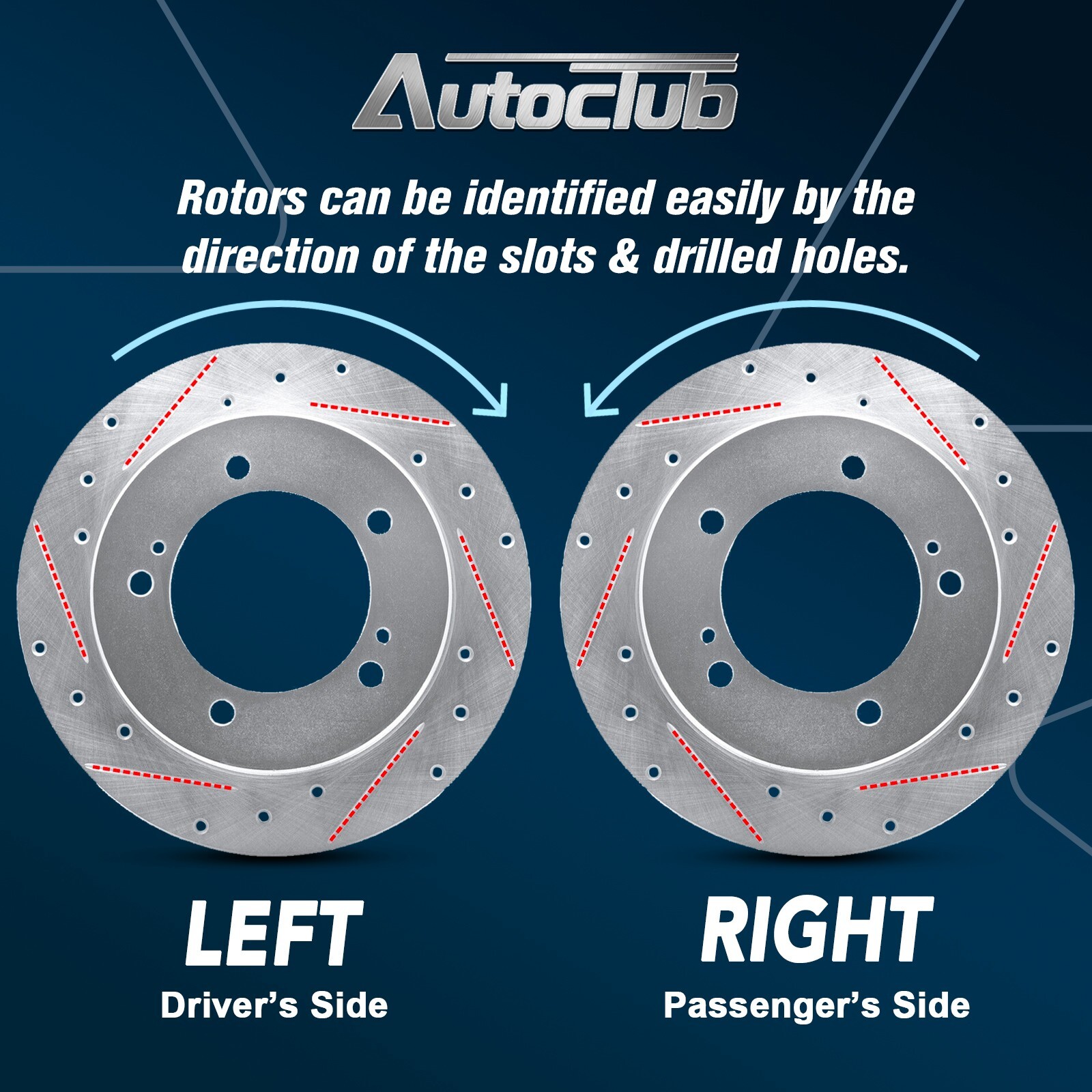 Front & Rear Drilled Disc Brakes Rotors for Dodge Durango Ram 1500 Aspen