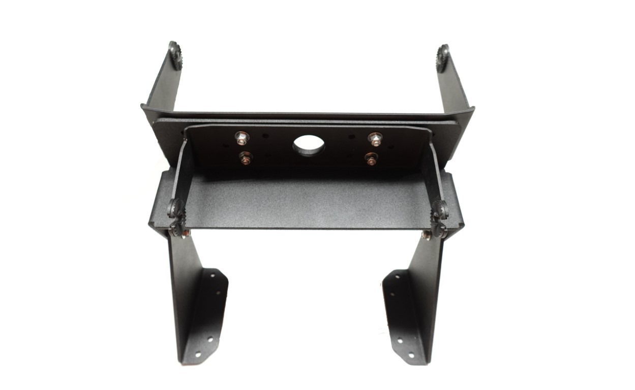 Baldwin Iron Works Universal Dual Fish Finder Graph Mount (Made In USA)