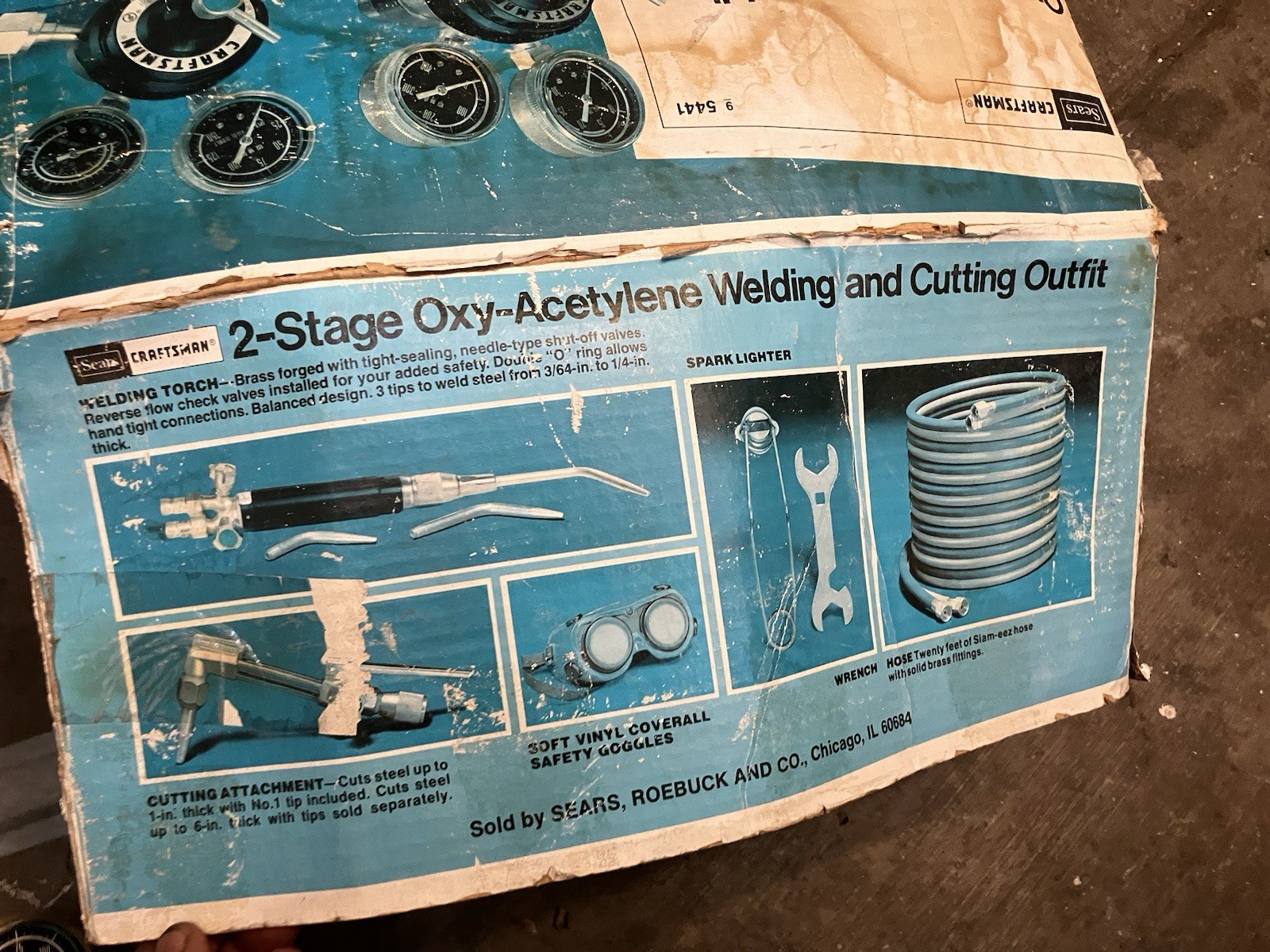 Craftsman Oxy-Acetylene Welding and Cutting Outfit Used Once