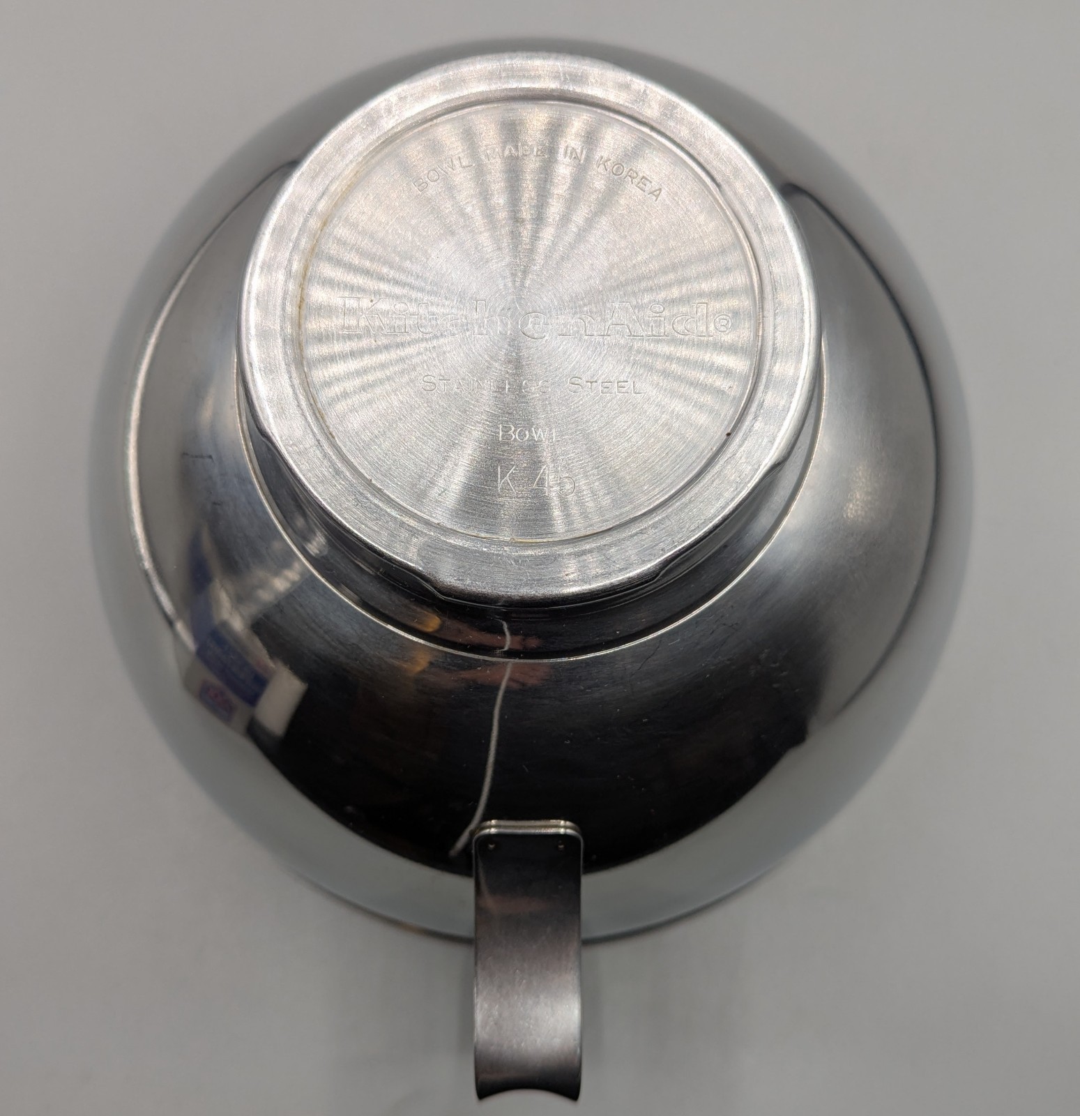 KitchenAid 4.5qt Stainless Steel Mixing Bowl Twist Lock K45