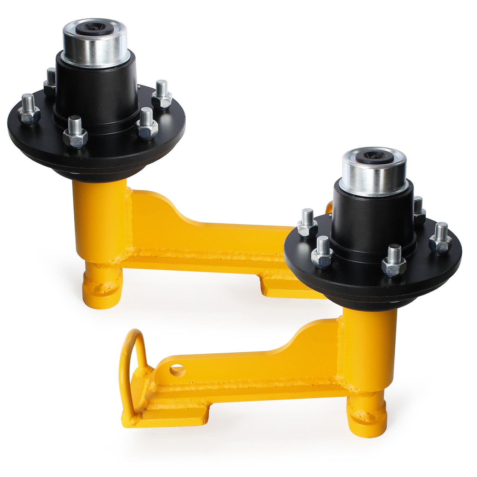 2Pack Shipping Container Wheels 6-Lug Wheels Kit, Shipping Container Accessories