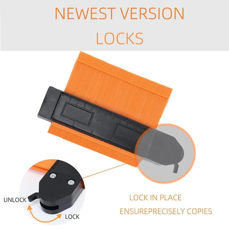 VortecSys Shape Profile Contour Gauge Woodworking Tool Duplicator Irregular