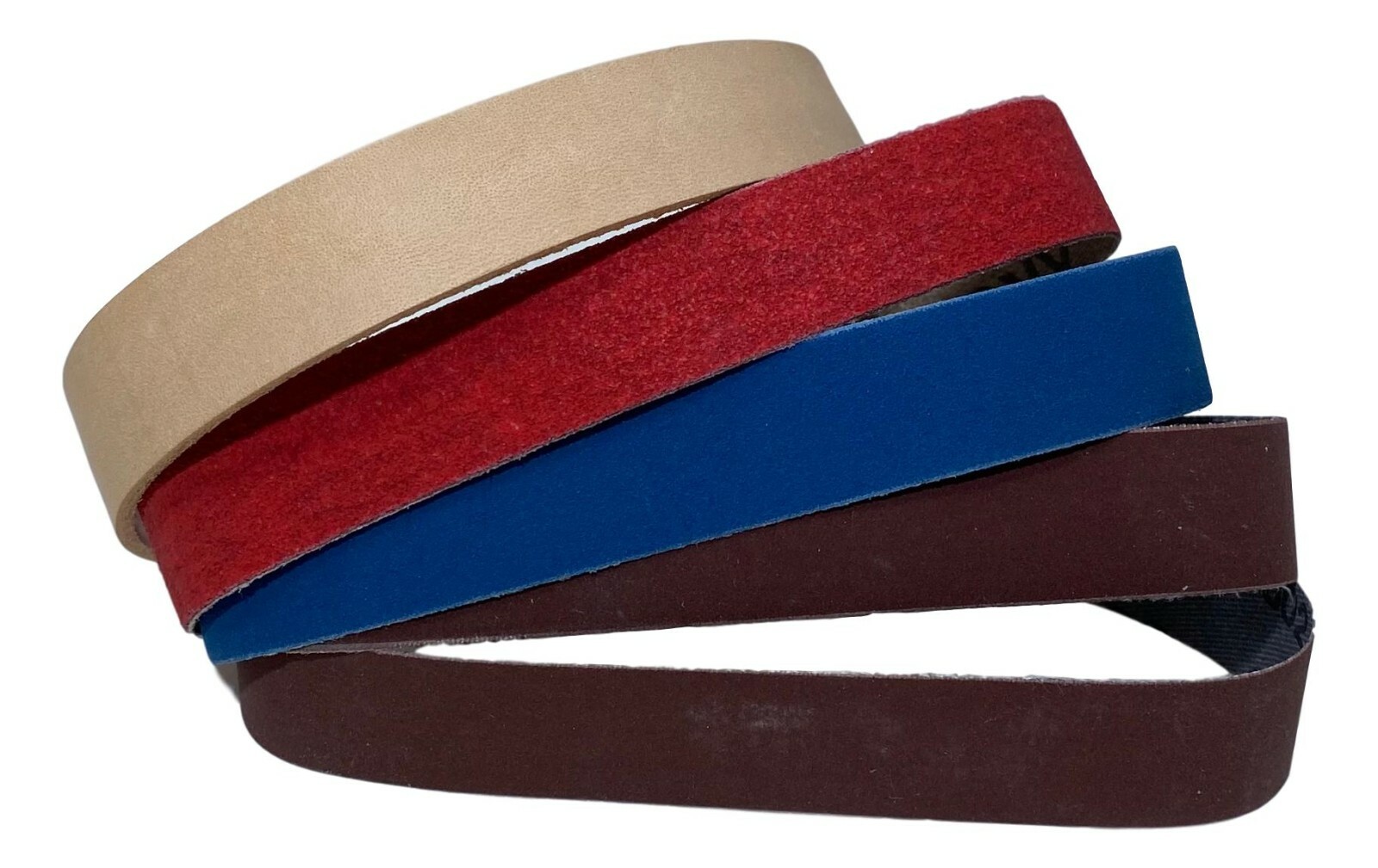 3/4 X 12 Replacement Belt Kit w/ Leather Honing Strop fits Ken Onion Worksharp