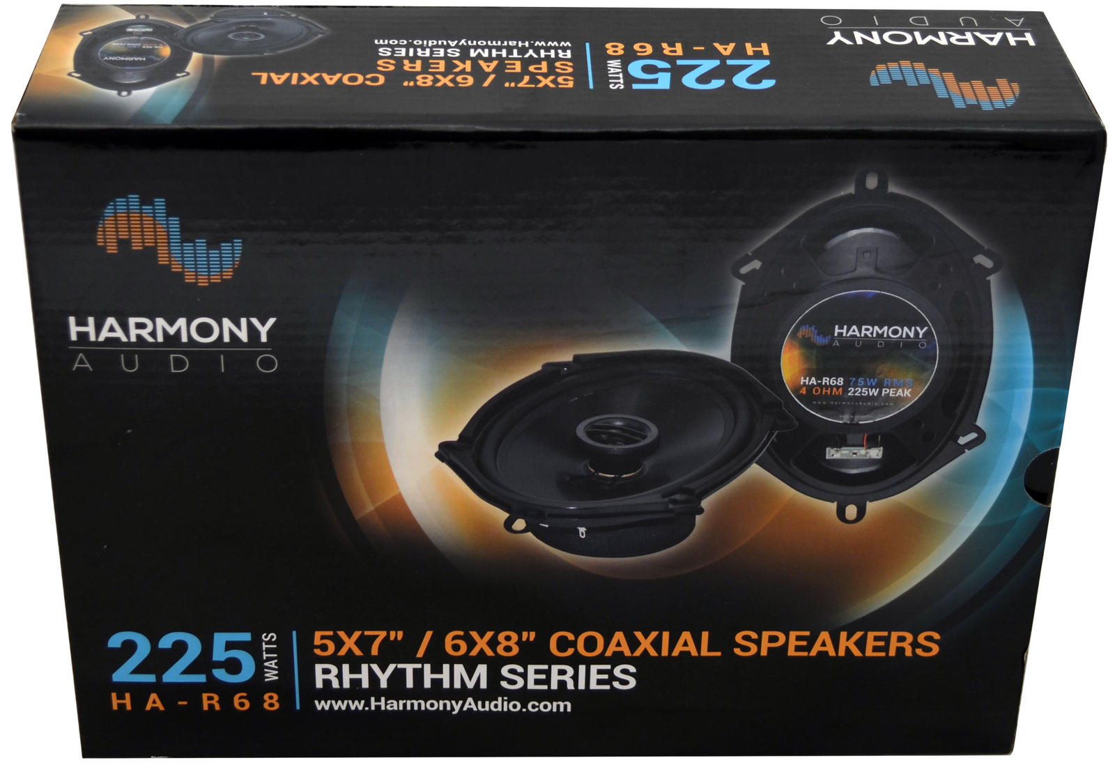 Harmony Audio HA-R68 Car Stereo Rhythm 5x7" 6x8" Replacement 225W Speakers