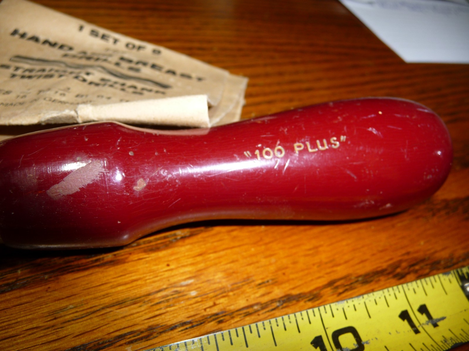 Millers Falls (Greenfield, Mass) No. 77A Hand Drill + Box( MINT)