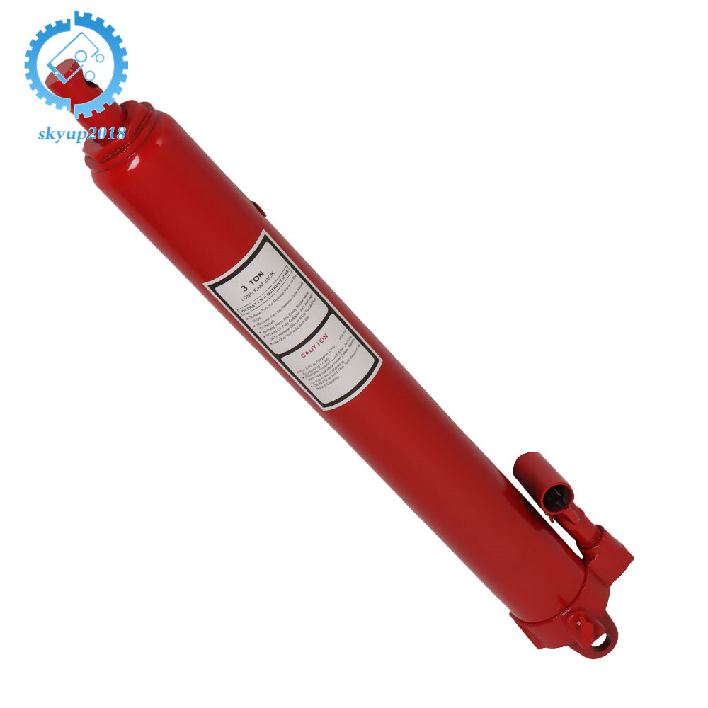 6600lbs Long Manual Hydraulic Jack Single Pump Engine Lift Cherry Picker