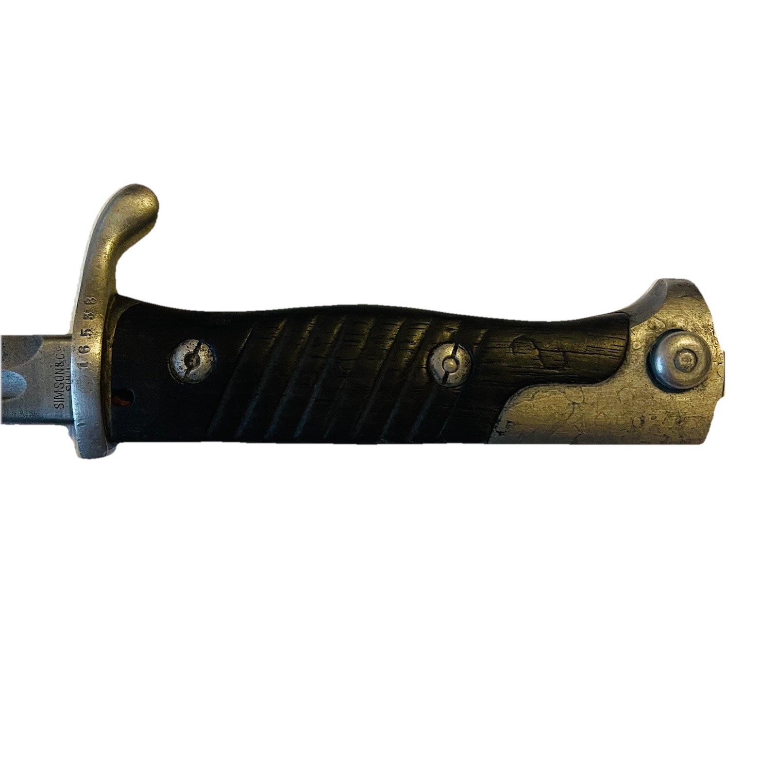 Rare WWI Peruvian Model 1909 Quillback Bayonet Simson & Co. Suhl