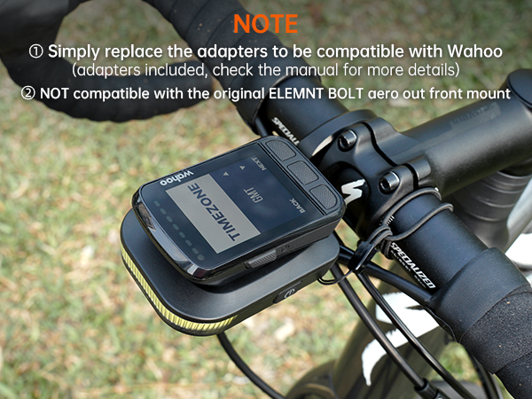 RAVEMEN FR300 for Garmin Wahoo Bicycle Head Light Bike Front Flashing Lighting