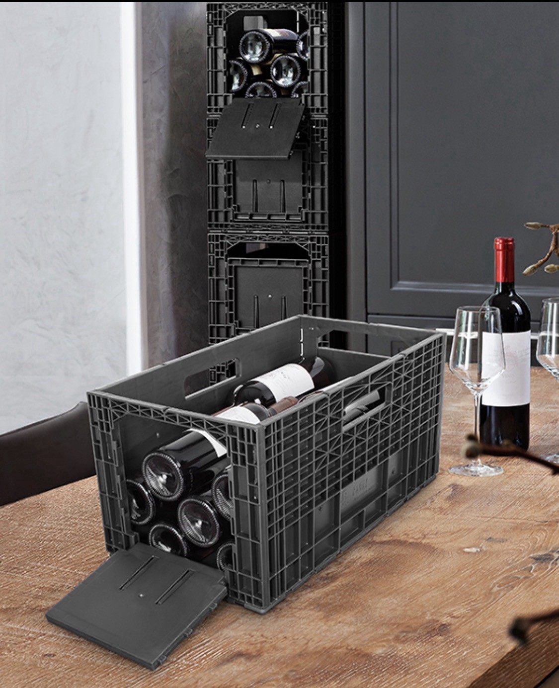 Weinbox Modular Wine Storage Wine Crates Wine Racks Made In Germany.