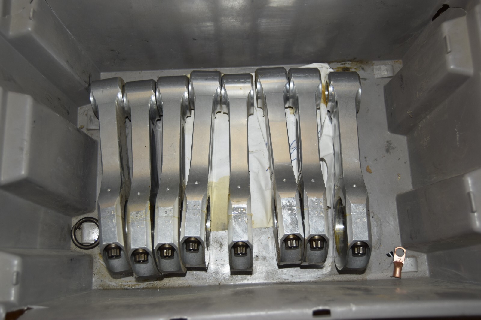 Used Childs & Albert Top Fuel Deep Cycle Connecting Rods - Nitro Drag Funny Car