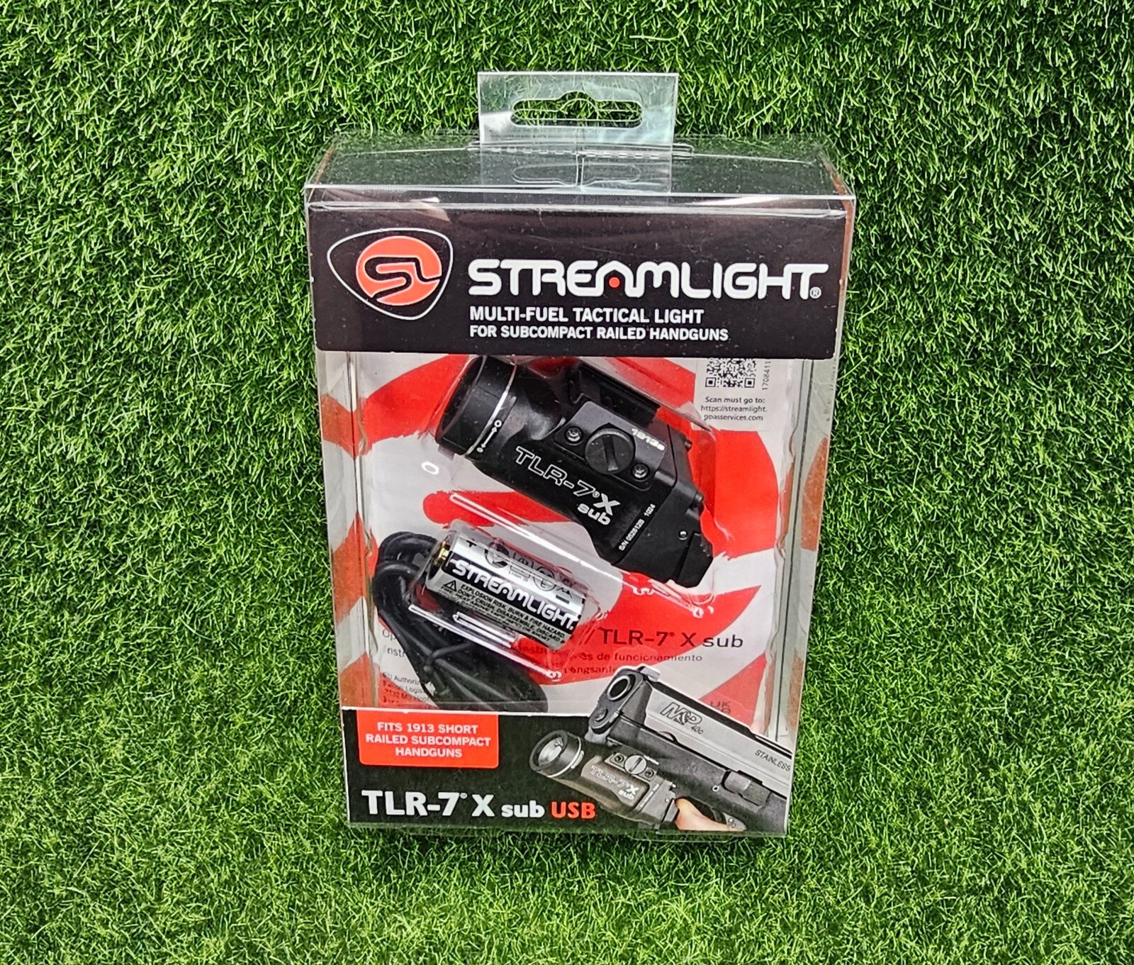 Streamlight TLR-7 X sub USB Pistol Weapon LED Light - 1913 Short Models #69407