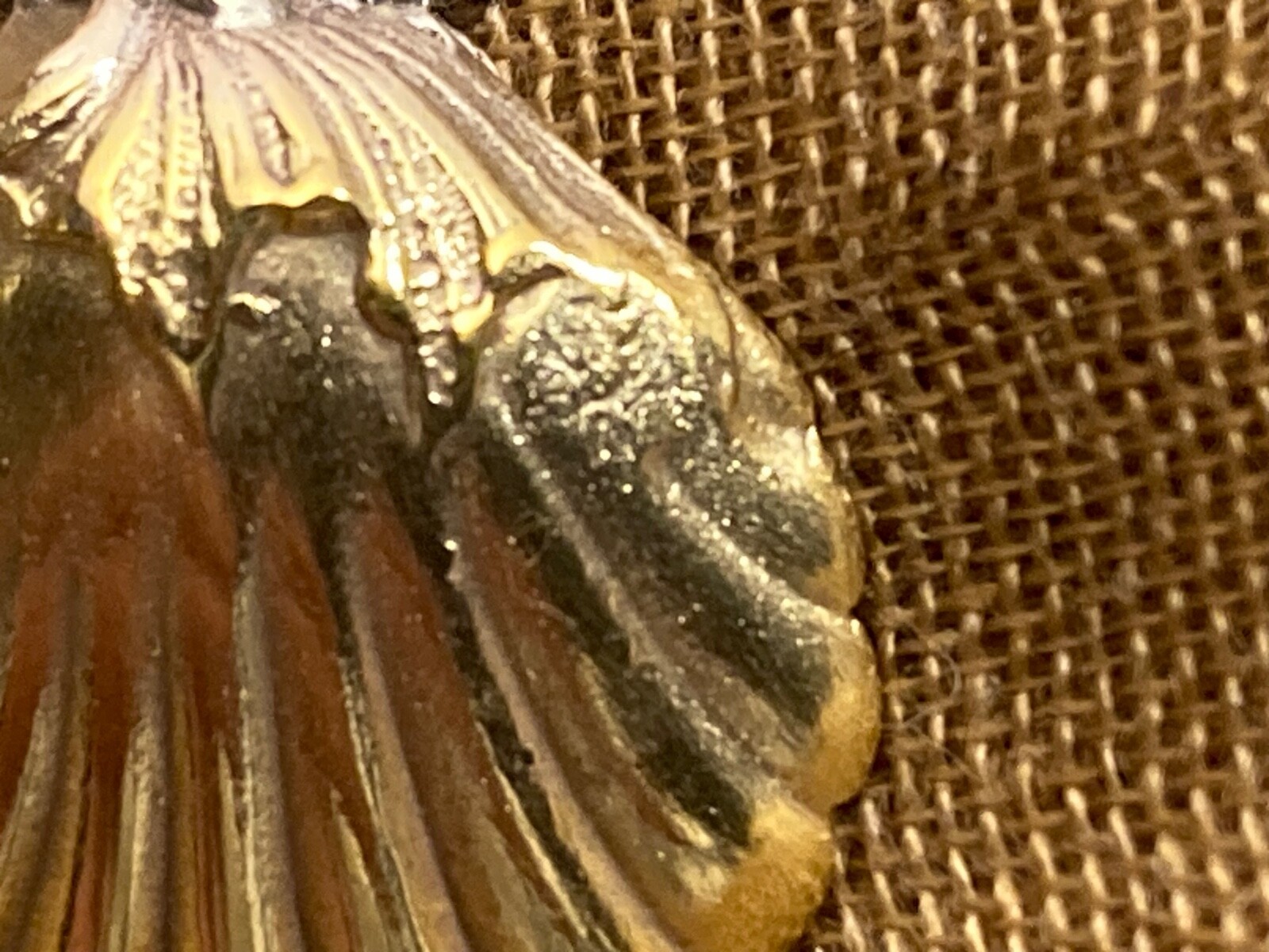 Exceptional sterling silver French Ravinet & Denfert open salt spoon gilt bowl