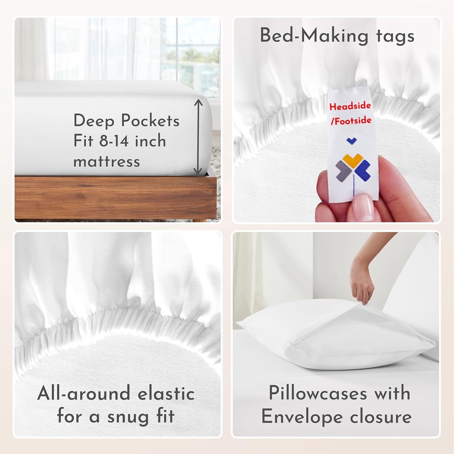 100% Cotton Bedding Set (Queen Size)