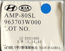 963703W000 96370-3W000 REFURBISHED 2010-2013 Kia Sportage amplifier w/ CORE $