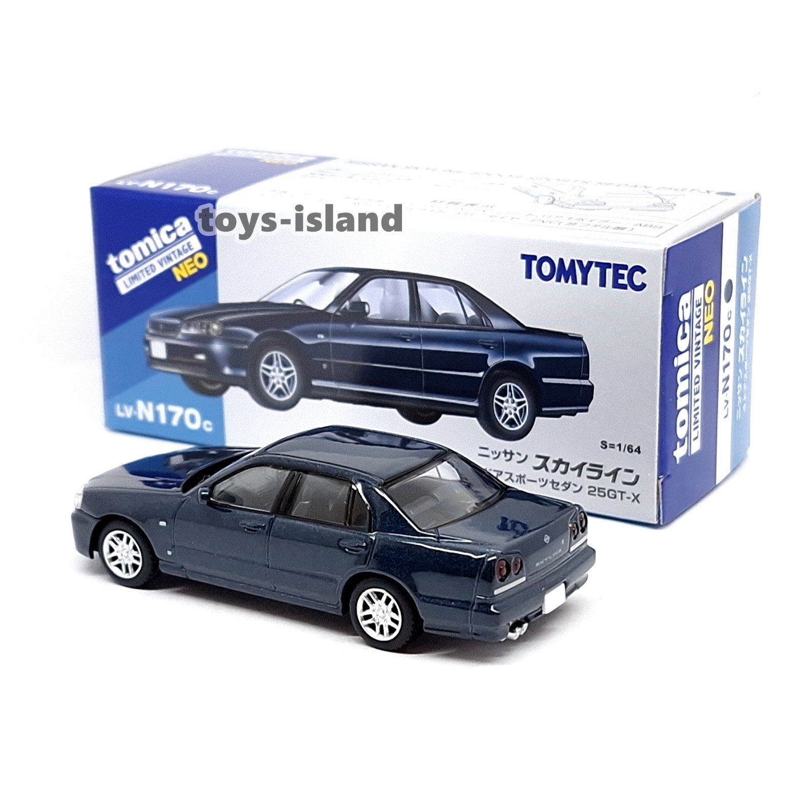 Tomica Limited Vintage LV-N170c NISSAN SKYLINE 4DOOR SPORTS SEDAN 25GT-X TOMYTEC