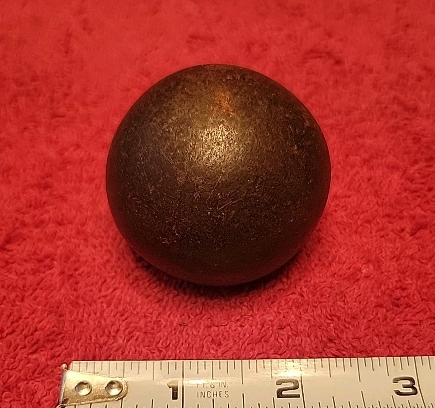 2” Civil War Grapeshot Cannonball Artillery US Army Union Confederate 1.3 Pound