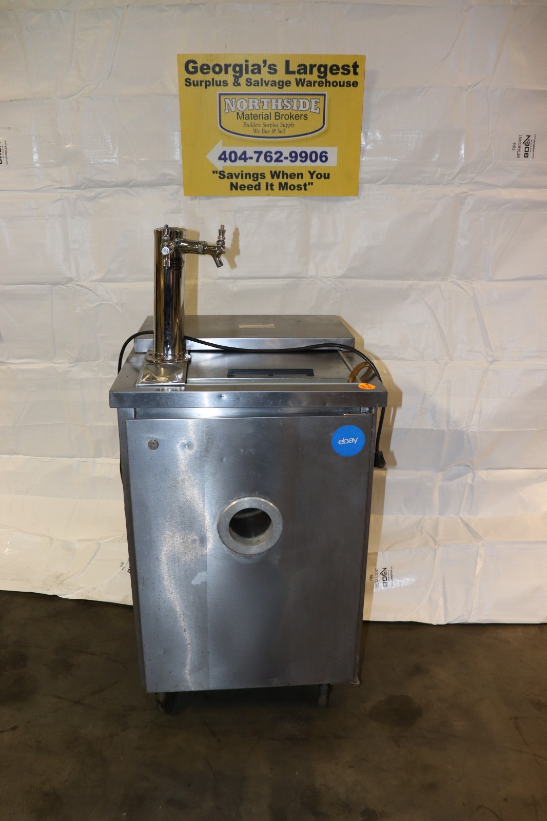 Used Beverage-Air BM23C Kegerator Dispenser 1/2 Keg Capacity 120V, W/ Perlick