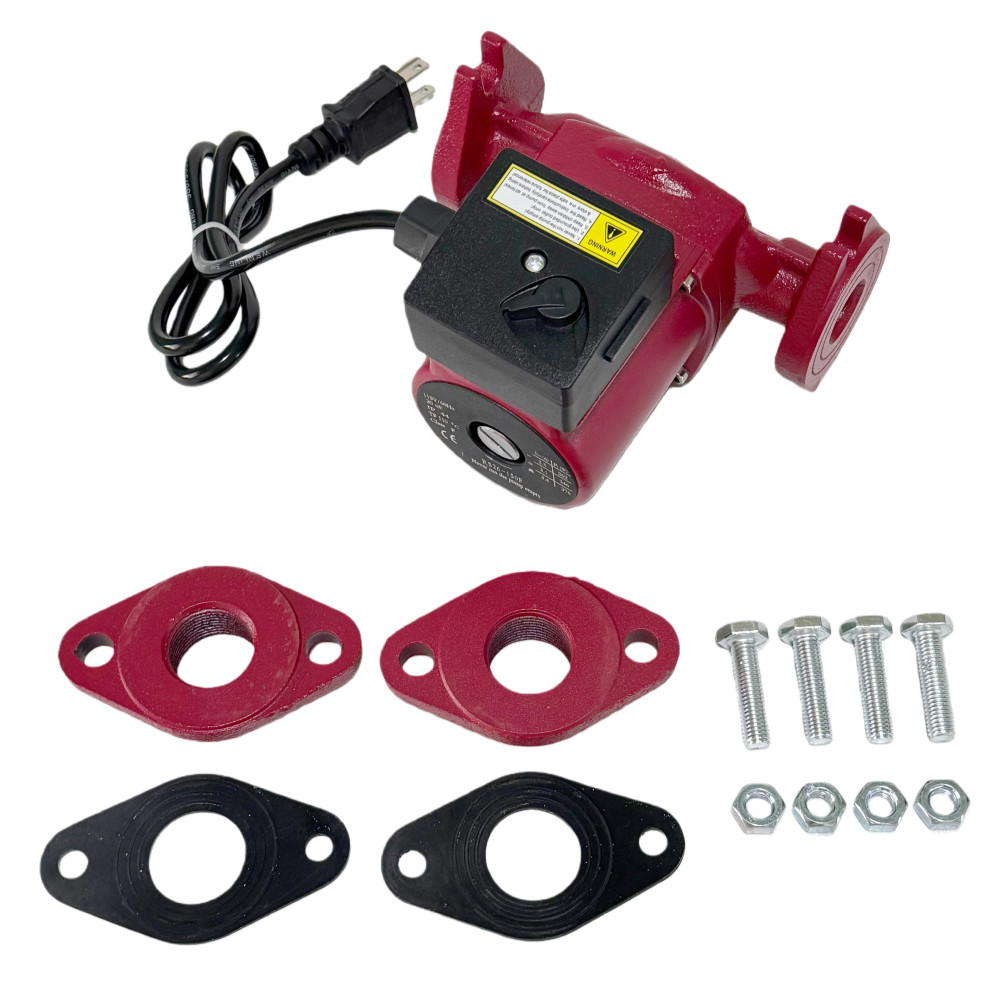 Cast Iron Circulator Pump 115V 1/3 HP Cast Iron For Grundfos 95906630 UPS26-150F