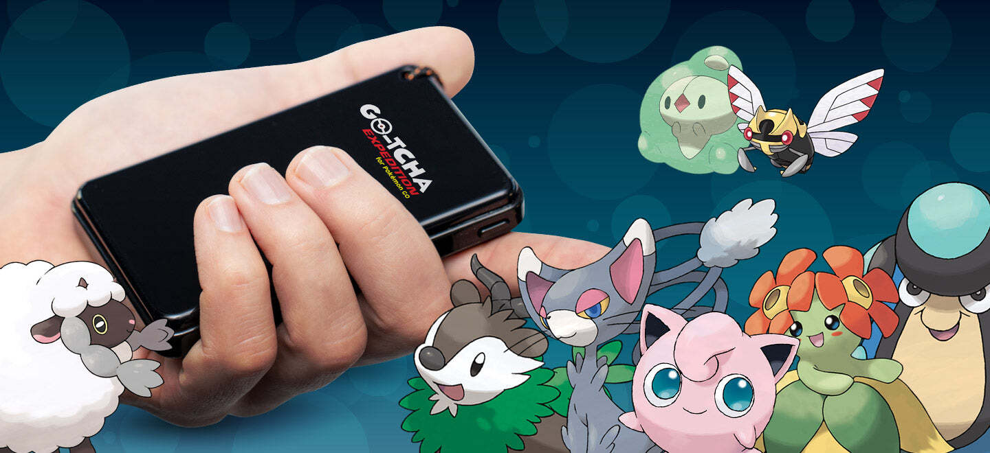 Datel Pokemon GO-TCHA Expedition - Black [Toys, iPhone & Android]