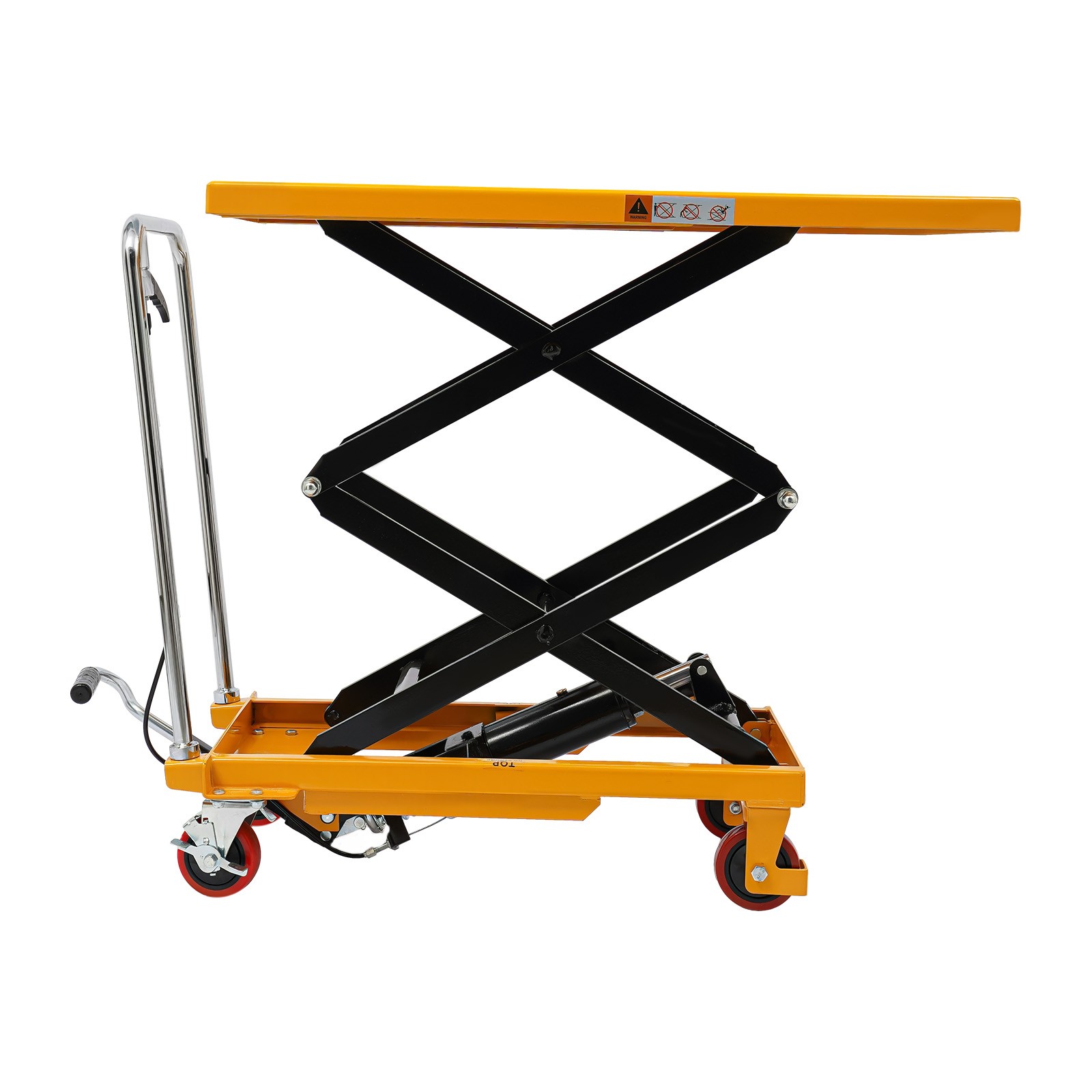 Hydraulic Material Handling Transportation Platform Lift Table 349.27kg/770lbs