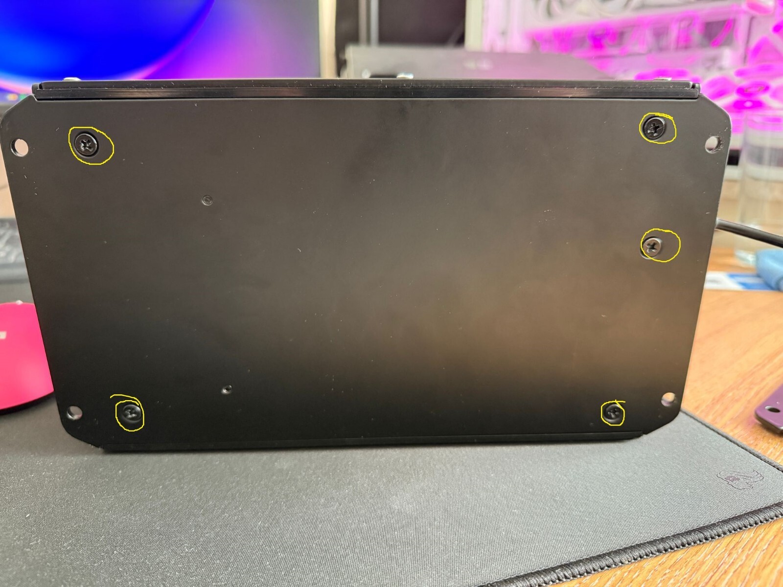 Thrustmaster Warthog throttle Mount for Winwing PTO2 Panel