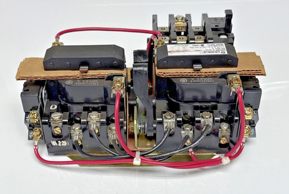 GE CR309C004 NEMA Size 1 Reversing Magnetic Starter 3P 460–480V Coil