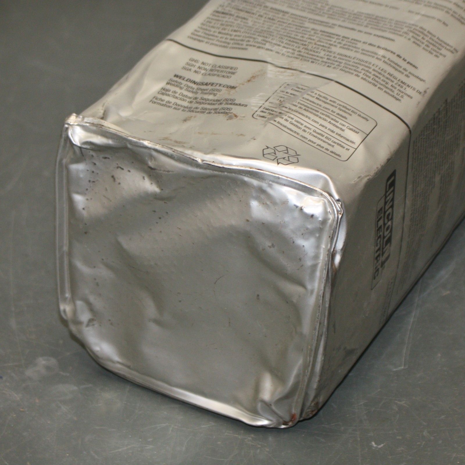 (50lbs) Lincoln Electric Fleetweld 5P Stick Electrodes E6010, 1/8 x 14", Welding