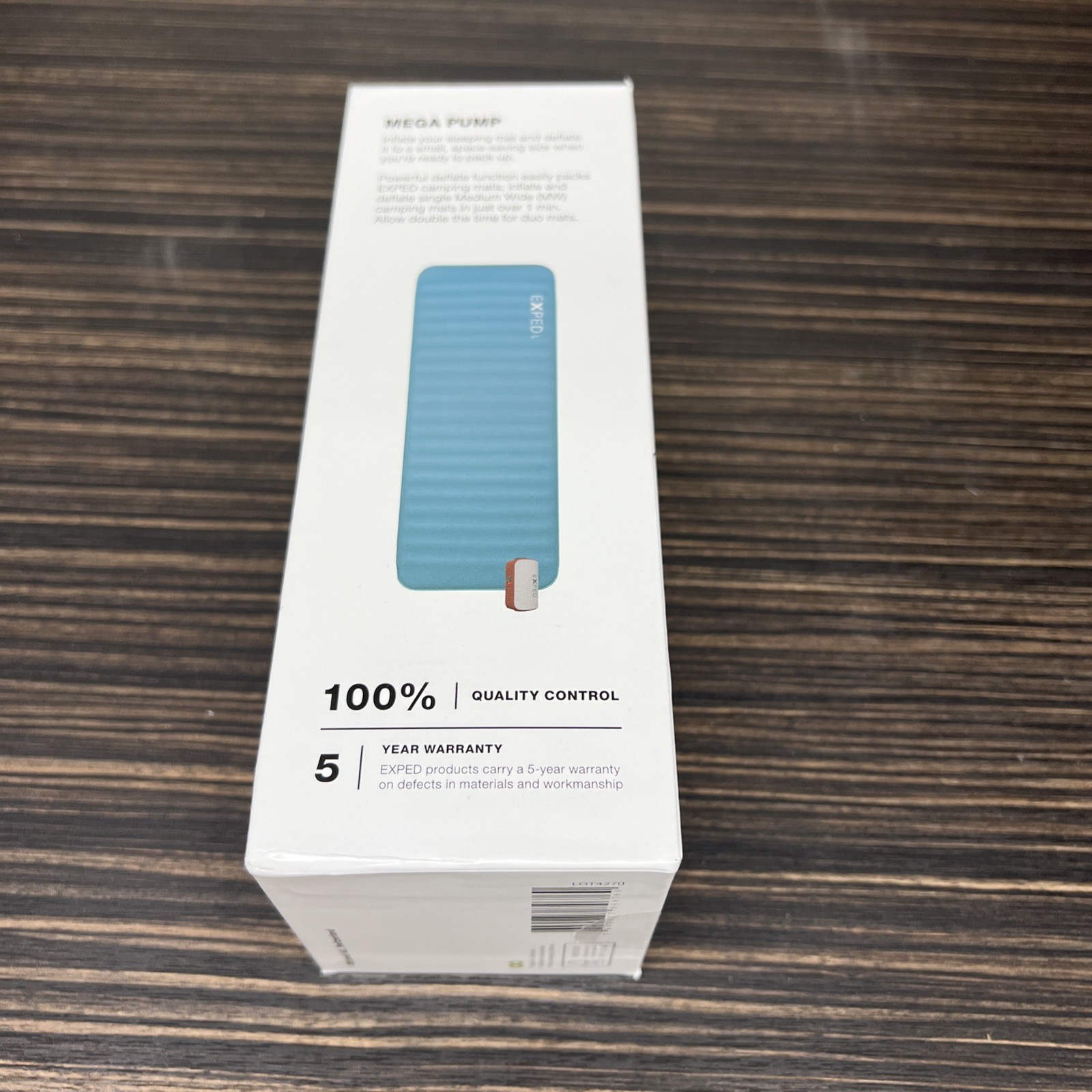 Exped Mega Pump Electric Inflator Deflator 2500mAh Rechargeable Camping Air Pump