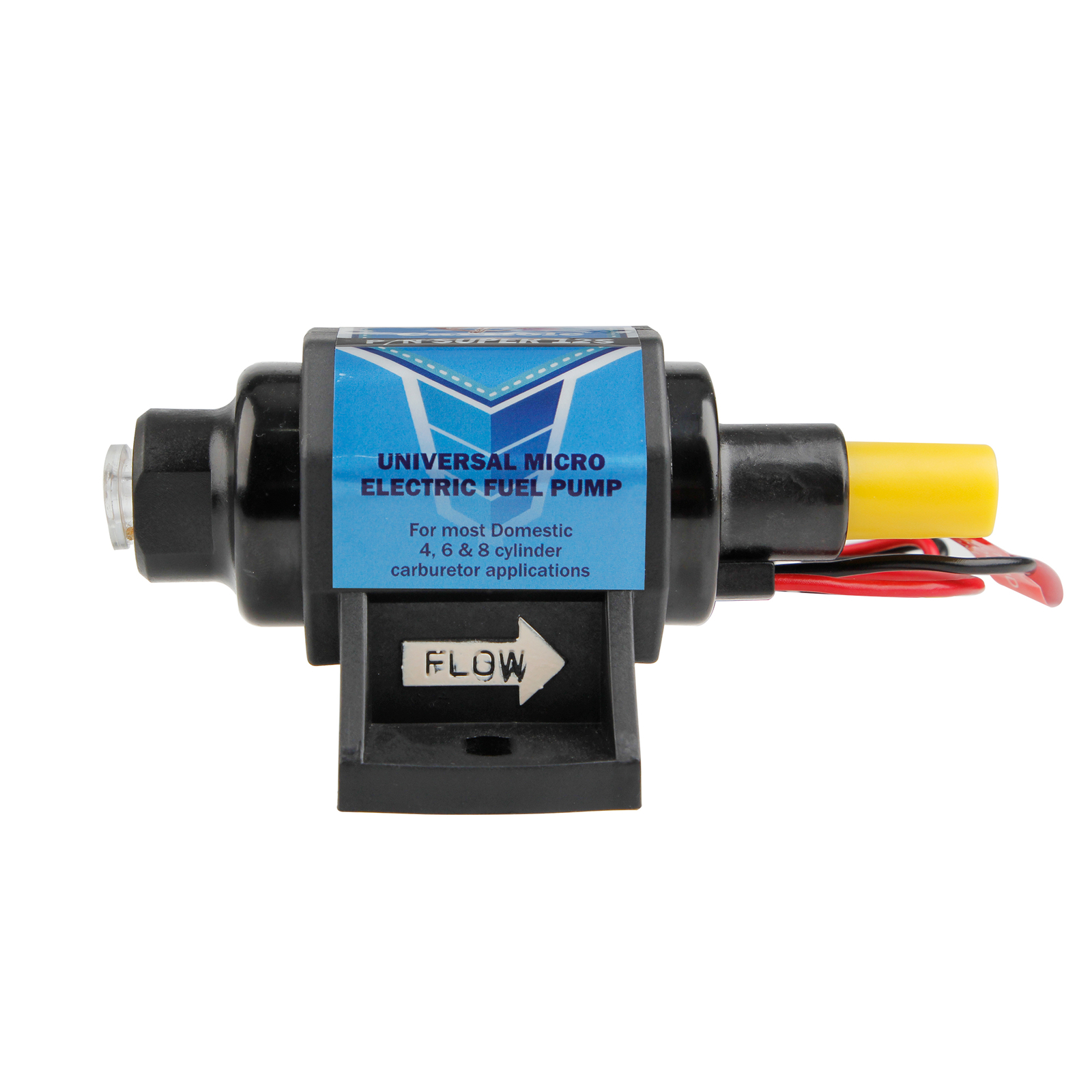 Universal Electric Fuel Pump Carburetor 12V Gas Diesel Inline Pump 35 GPH 5-9PSI