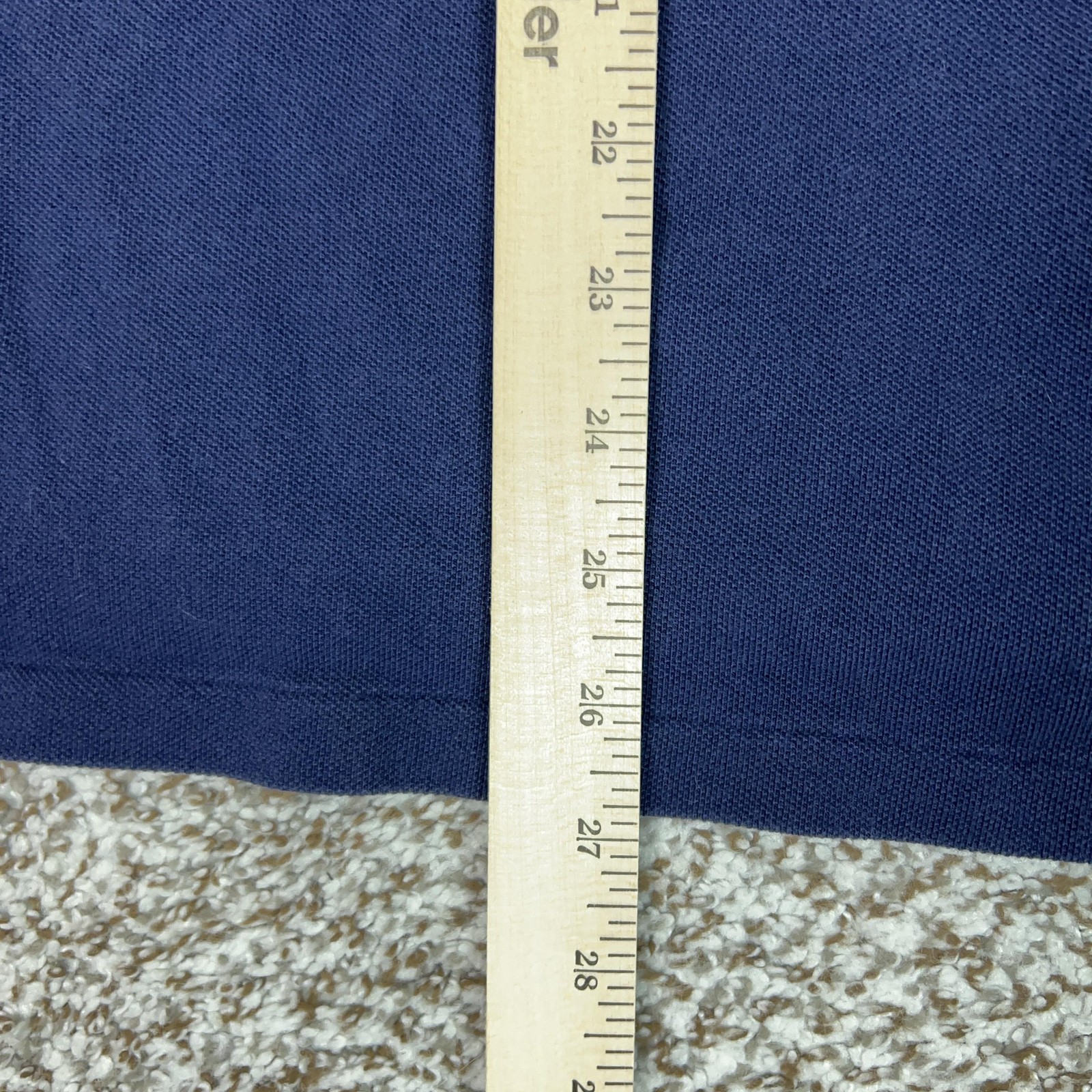 Polo Ralph Lauren Custom Slim Fit Polo Shirt Mens Large Navy