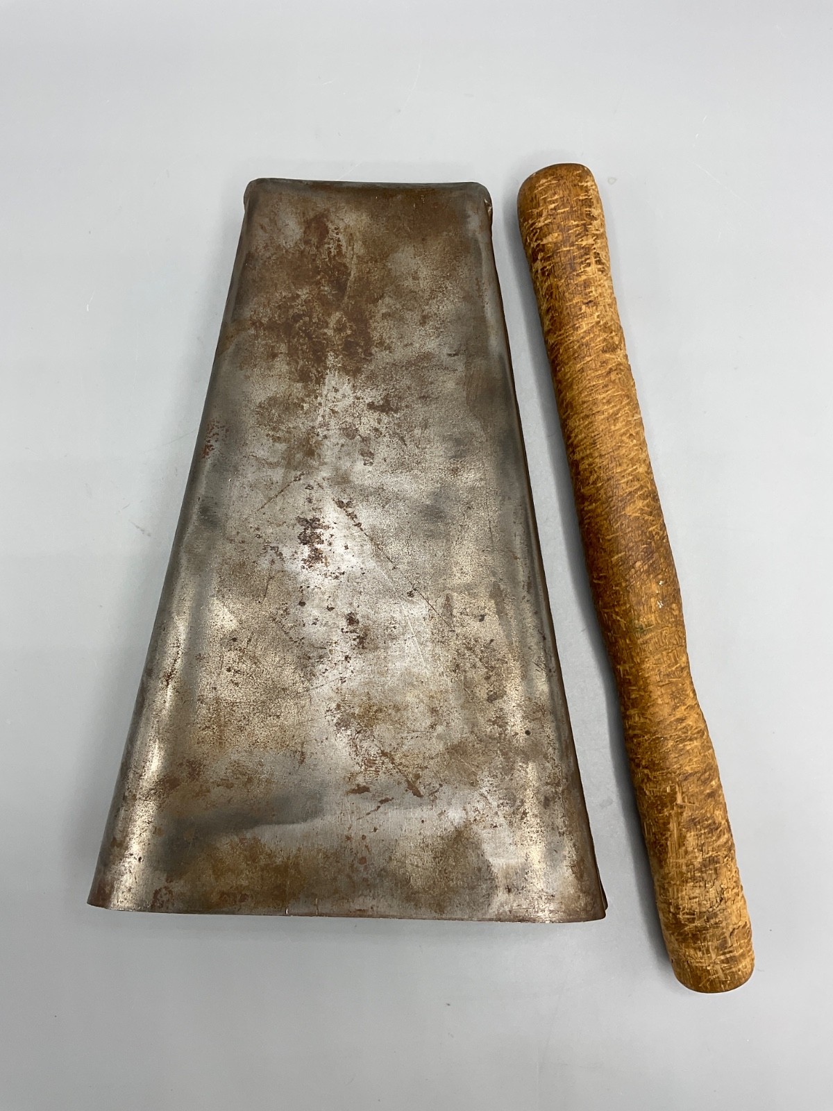 Vintage JCR Percussion Cowbell Bronx NY by J.C.R. with Stick