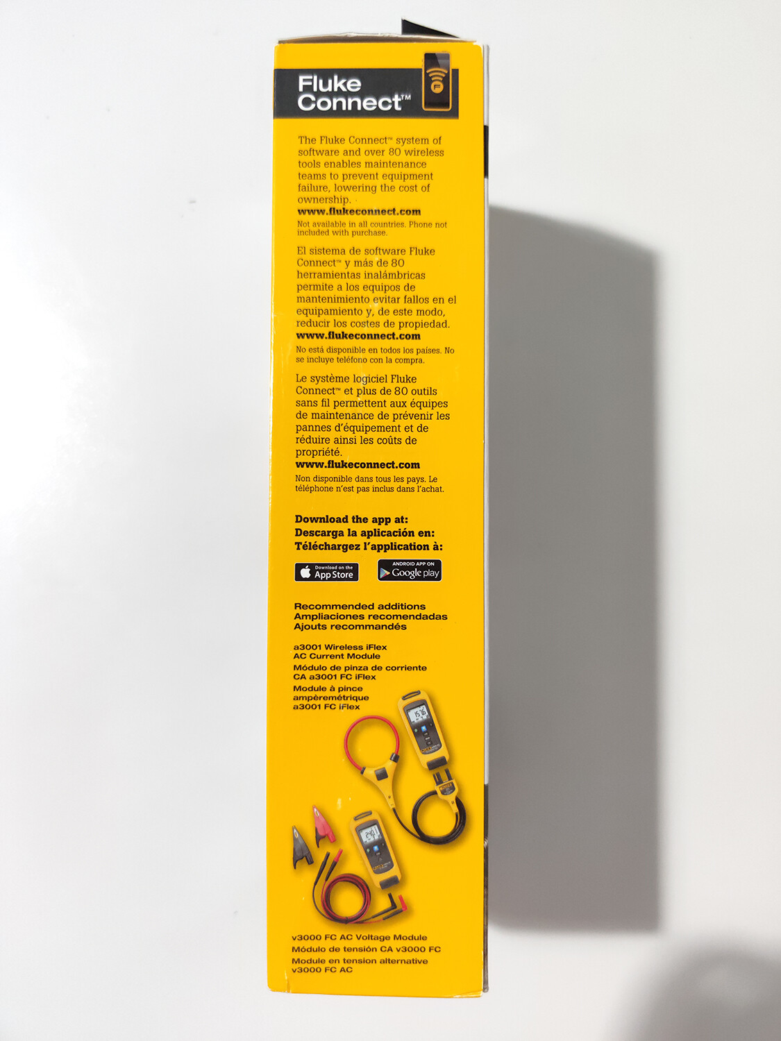 Fluke 902 FC True-RMS HVAC Clamp Meter AC Amp AC/DC Volt Contact Temperature