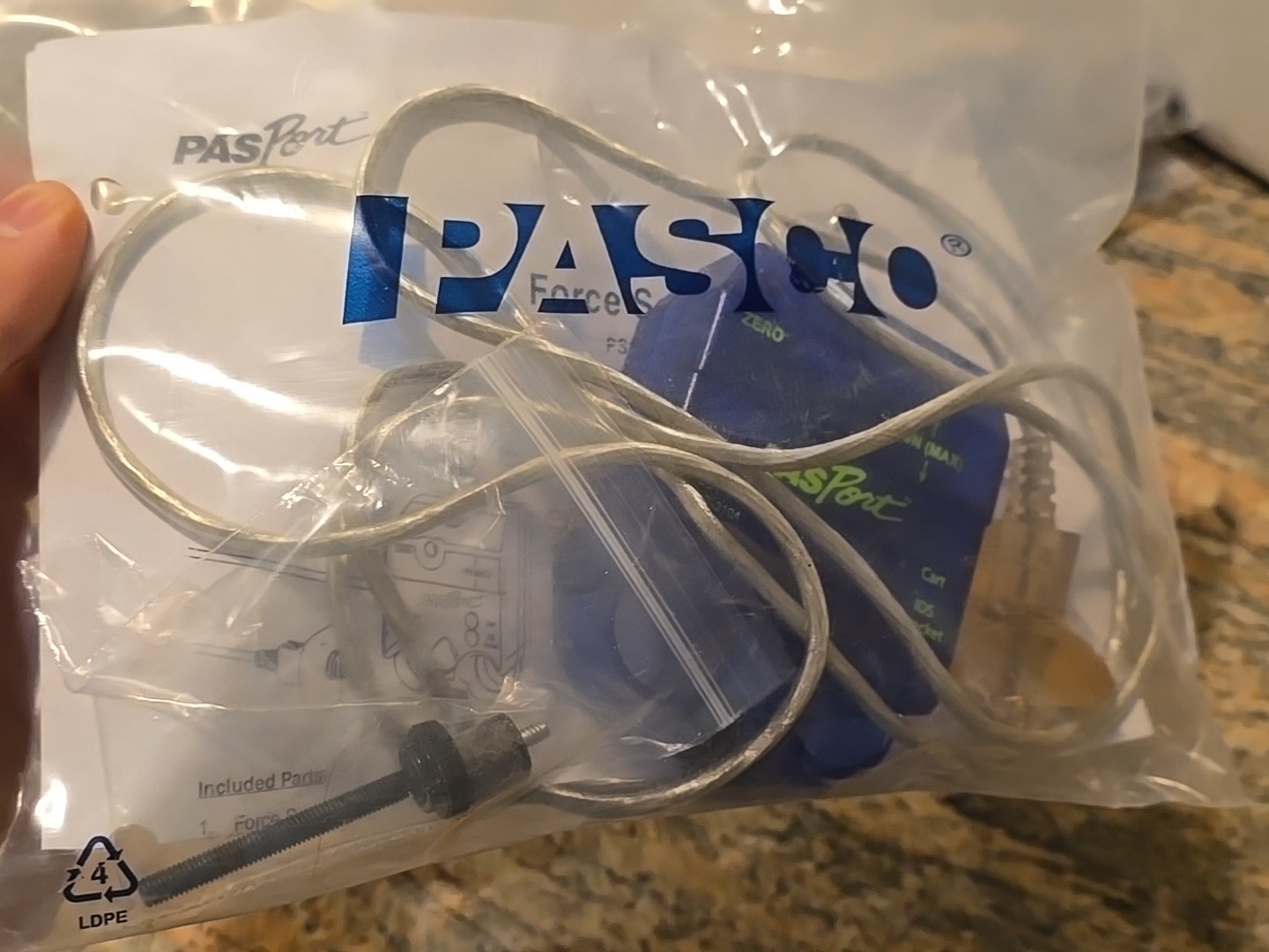 Pasco Scientific Force Sensor Pasport PS-2104