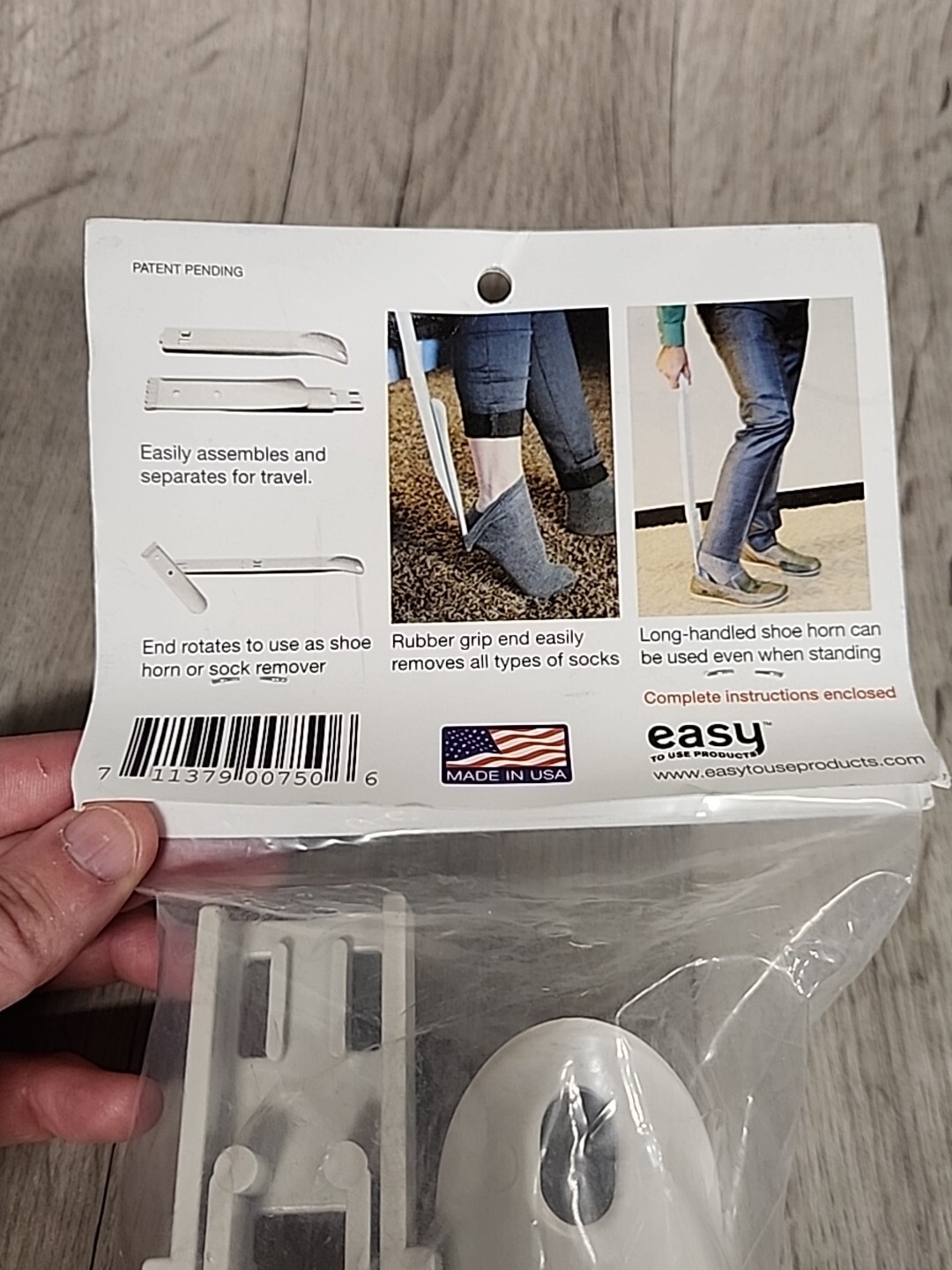 Shoe Horn & Sock Remover - By Easy To Use Products